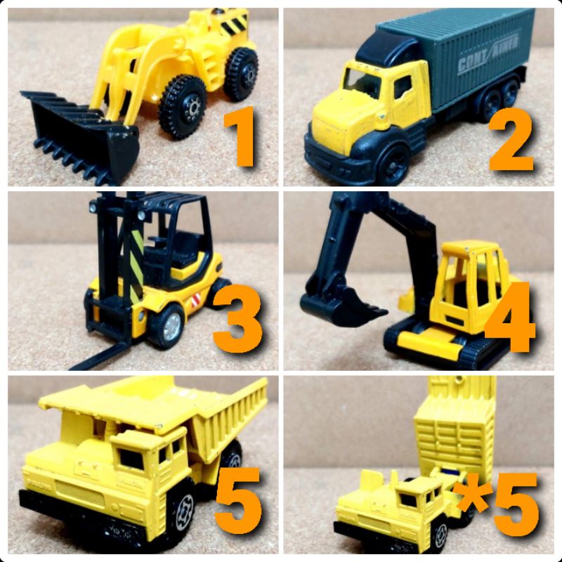 Diecast Ukuran Kecil Loose Pack Kondisi 80-90% - Murah Bebas Pilih