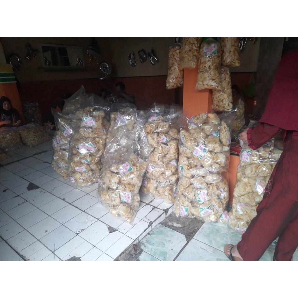 Kerupuk Kulit Sapi Asli Garut Mega Rasa Krupuk Kulit Dorokdok 100 Gram Enak Gurih