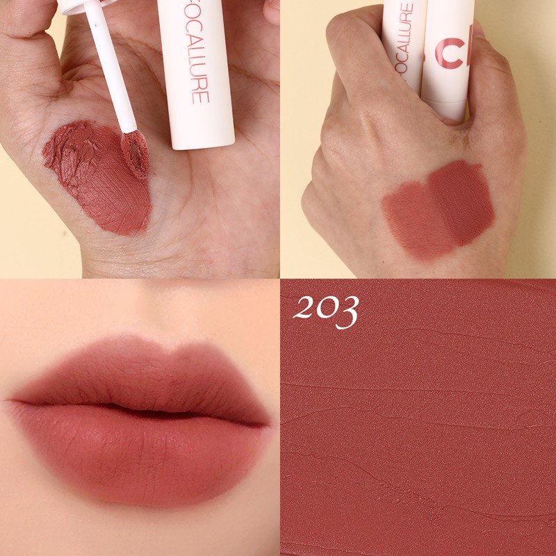 FOCALLURE Long-lasting Lip Mud Waterproof Lipstick Matte Lipstick Lip Glaze Mist Lip Cream fa179-1