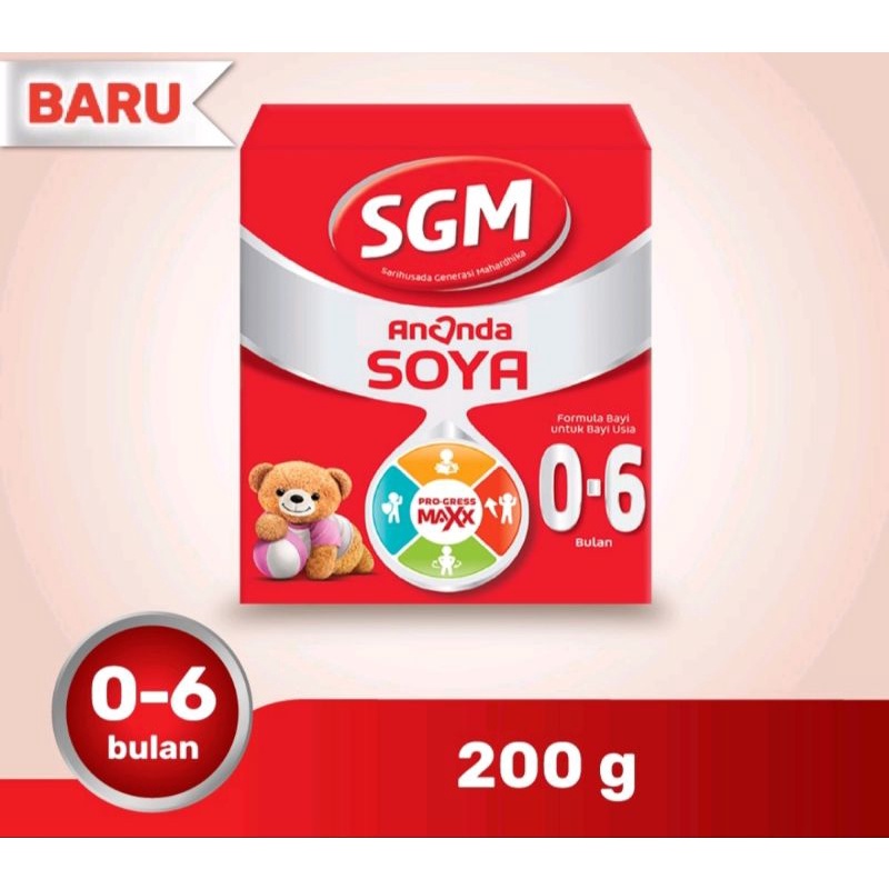 SGM SOYA 0-6 200gr