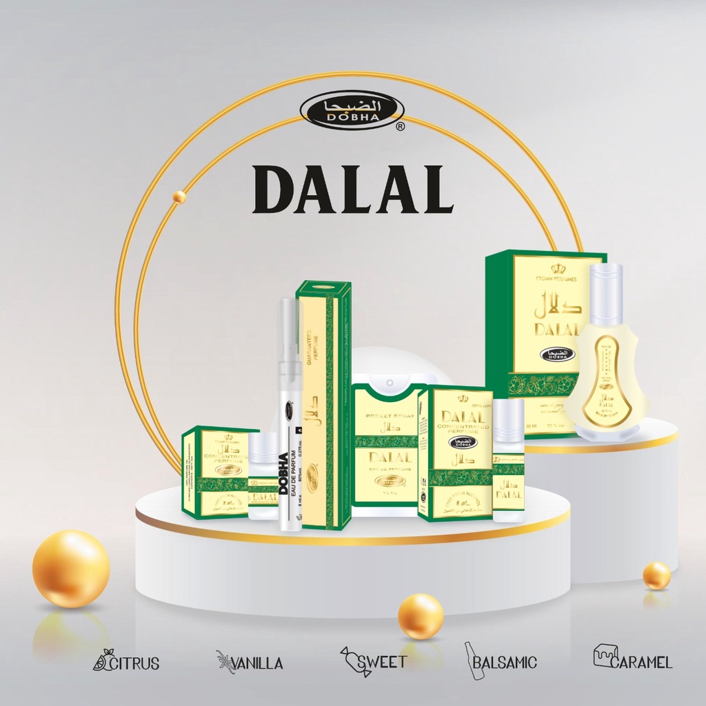 Dobha Parfum Dalal Original - Parfum Pria dan Wanita (Unisex)