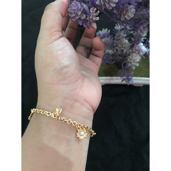 GELANG DEWASA XUPING LAPIS EMAS