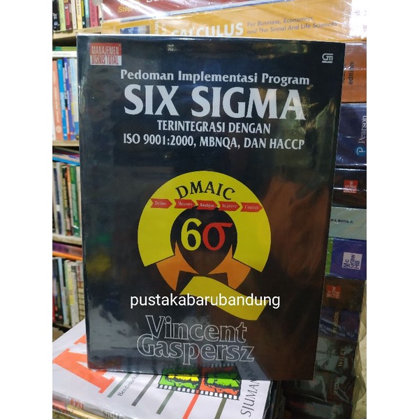 Jual Buku Six Sigma Pedoman Implementasi Program Lengkap Edisi Revisi ...