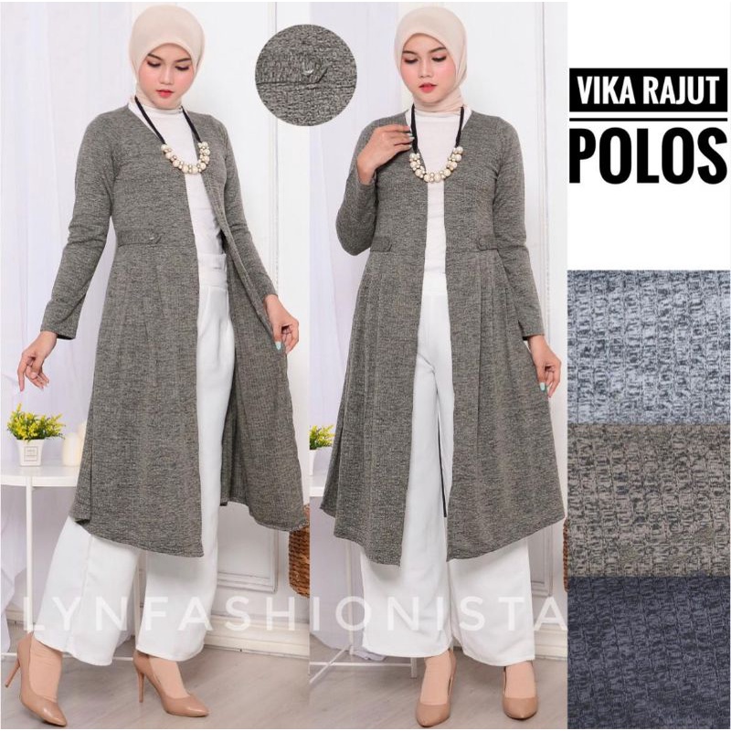 VIKA CARDY/KARDIGAN WANITA RAJUT PREMIUM