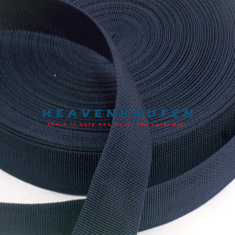 Tali Webbing 3,8 cm Biru Dongker