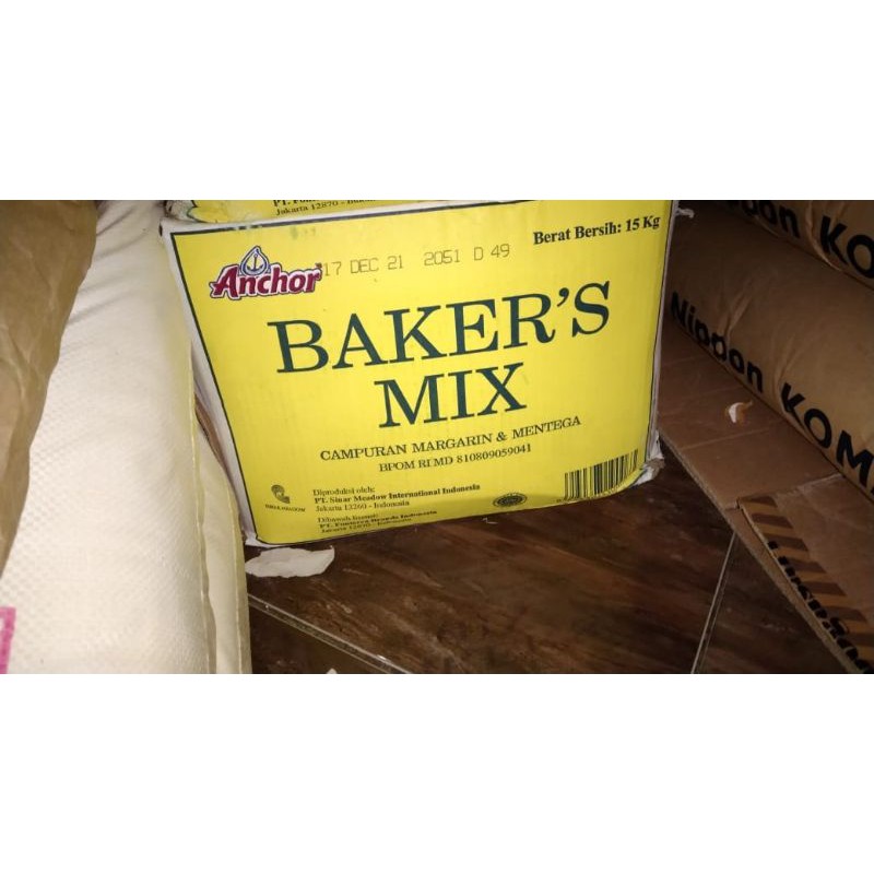 

Anchor Baker's mix butter 500gram