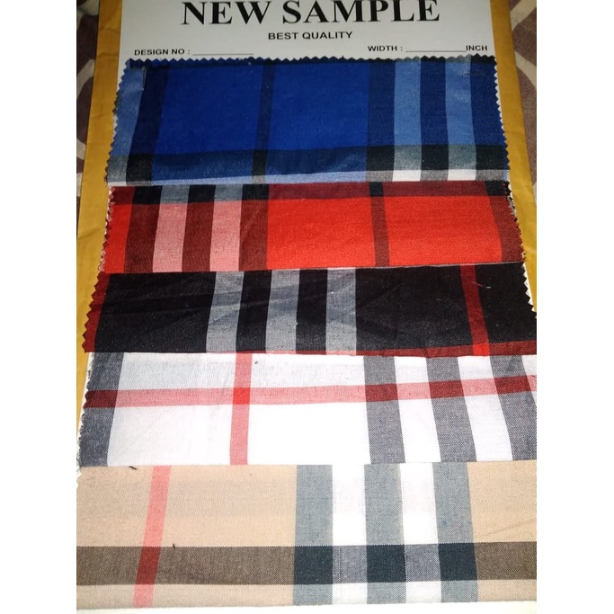 Kain kotak Burberry besar 150cm