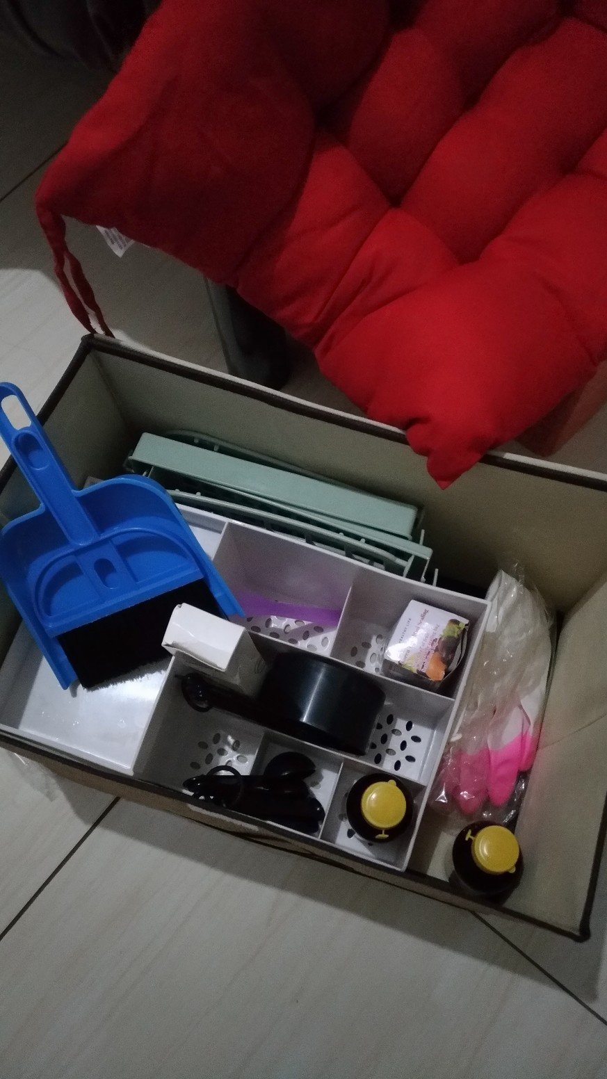 Sendok Ukur Plastik Alat Dapur 10pcs Per Set - Ku020