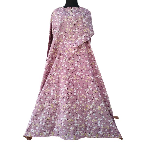 Promo (Bisa COD) Gamis monalisa Jumbo Terlaris