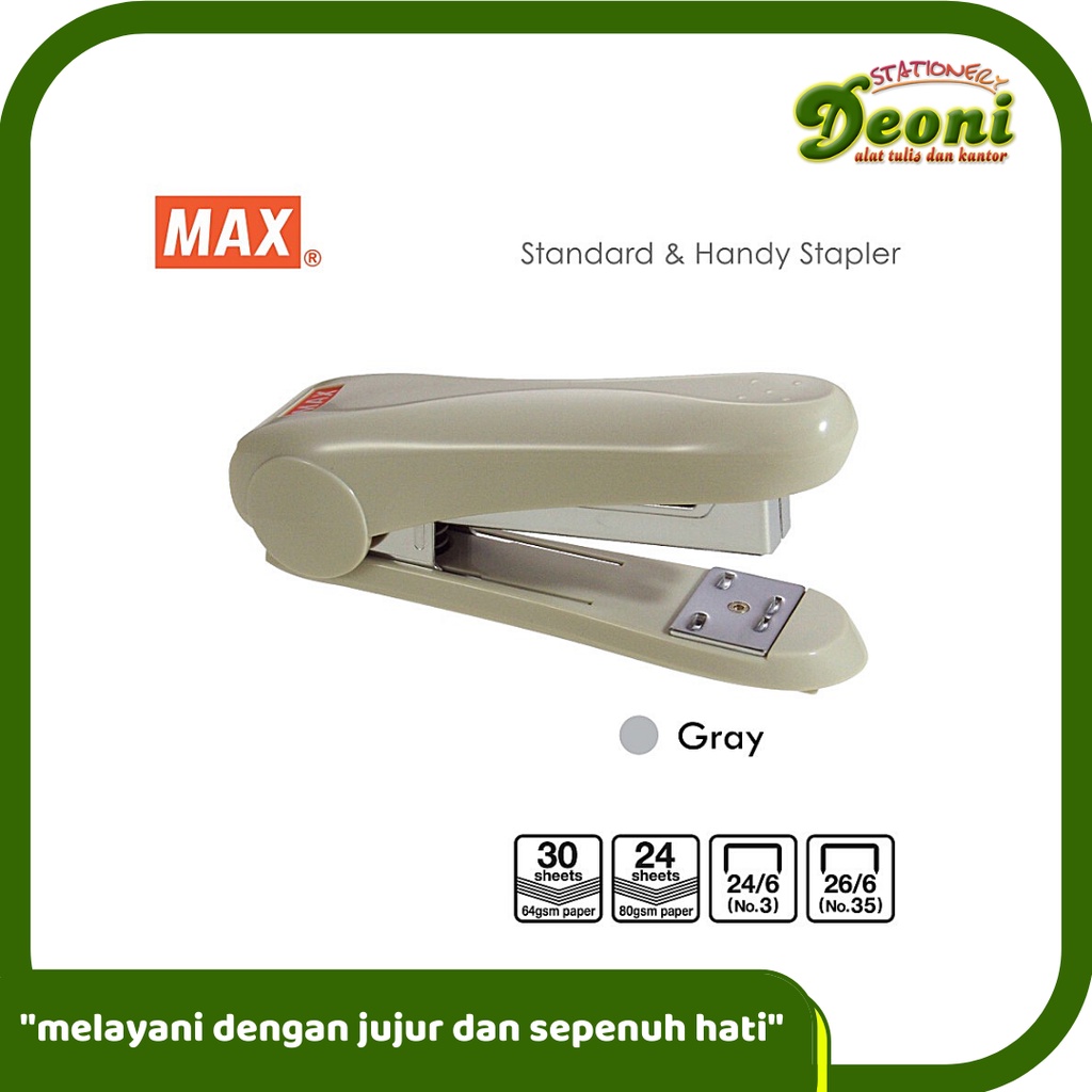

MAX Stapler HD-50 Gray