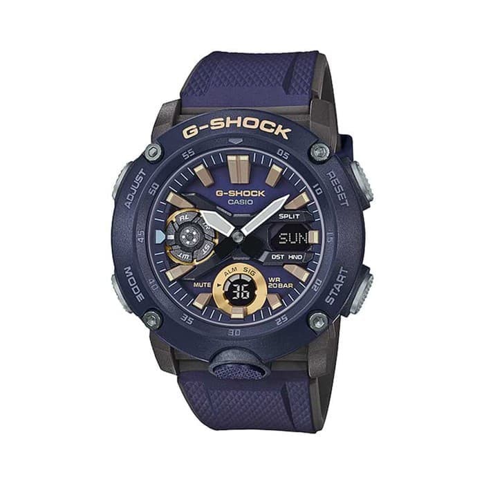 JAM CASIO G-SHOCK GA-2000-2ADR / GA2000 ORIGINAL DAN BERGARANSI