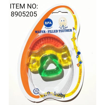 TEET41 TEETHER IQ BABY WATER FILLED 3 COLOUR GIGITAN BAYI