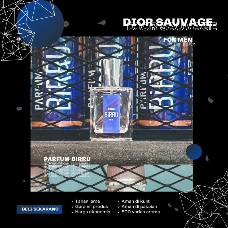 Parfum Pria Dior New Sauvage - Parfum Birru