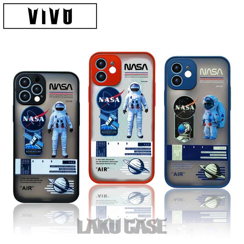 Case Motif Nasa Vivo V15 V15 Pro V20 20SE V9 Y85 Y12 Y20 Y20I Y20S Y12S Y51 Y91C Y1S