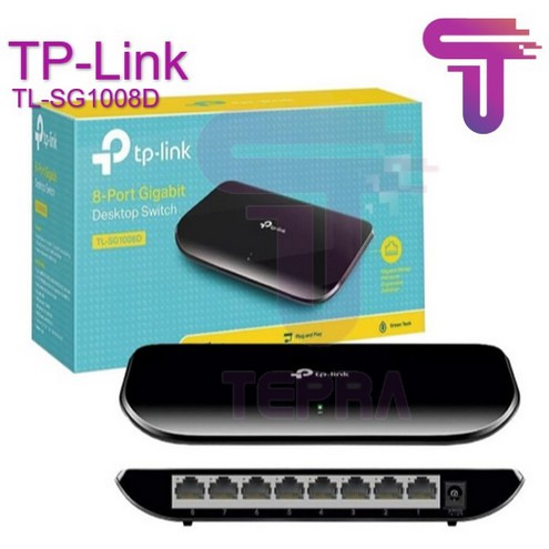 TP-LINK TL SG1008D 8-Port Gigabit Desktop Switch