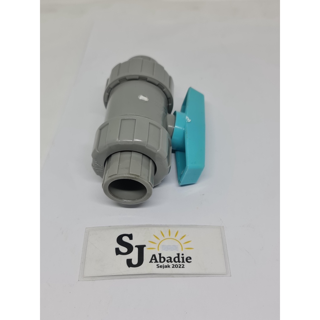 (2 PCS) Ball Valve  Stop Keran Kran Air Water Mur SOLIGEN CN002 1/2 - 3/4 - 1 Inch (Bisa dibuka) | SJ ABADIE |