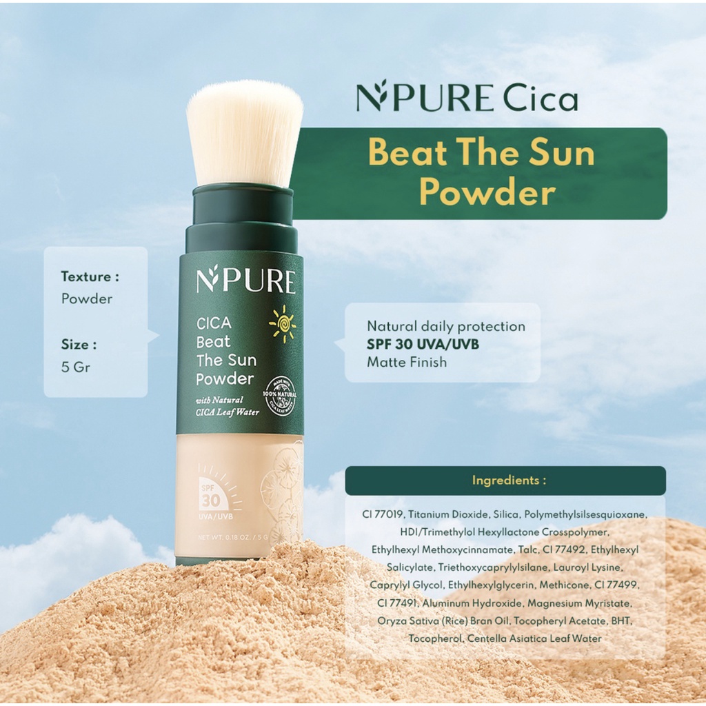 N'PURE Cica Beat The Sun POWDER Npure