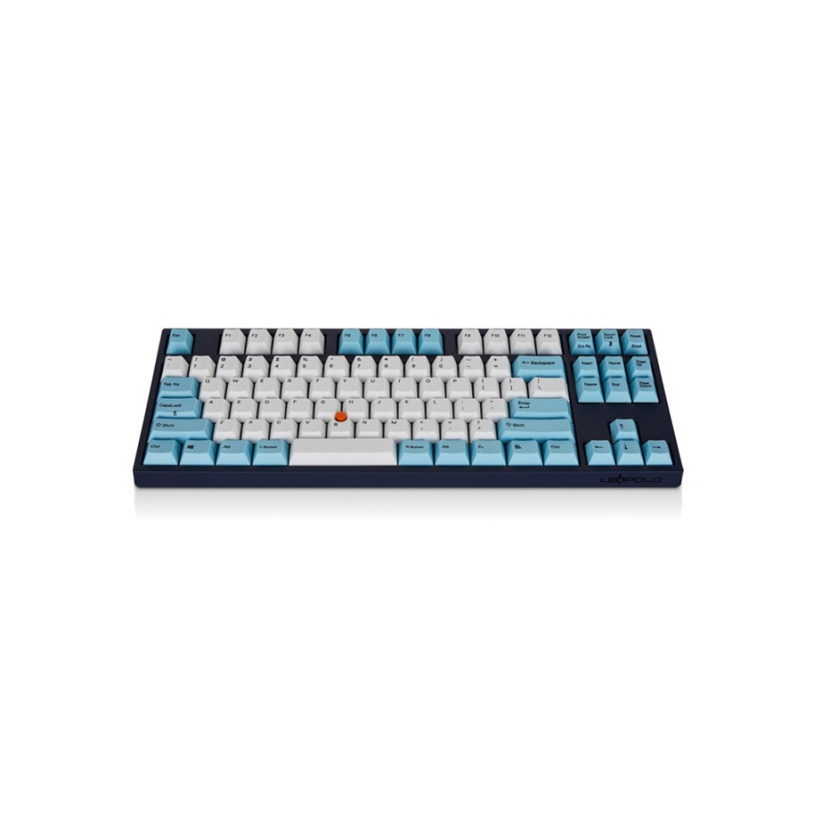 Leopold FC750RSPR/EWBPS Mechanical Keyboard 75% Cherry MX Red