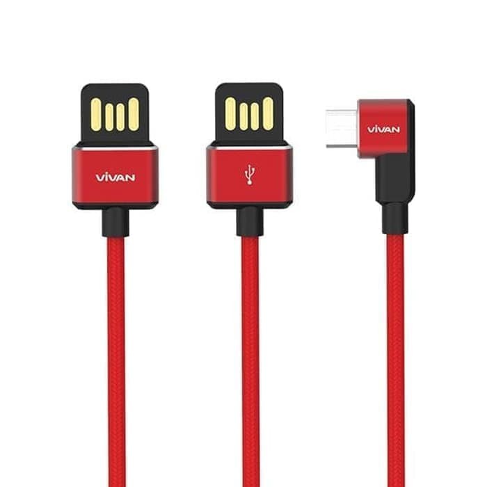 Kabel Data GAMING VIVAN Android Micro USB 1M ORI Fast Charging BWM100   Grosir