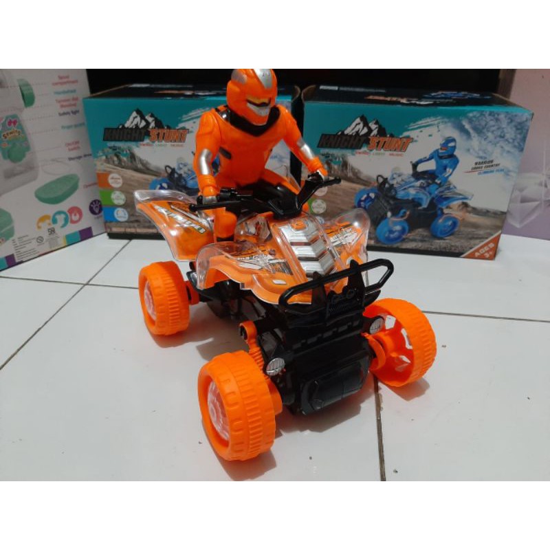 motor atv roda 4 stunt