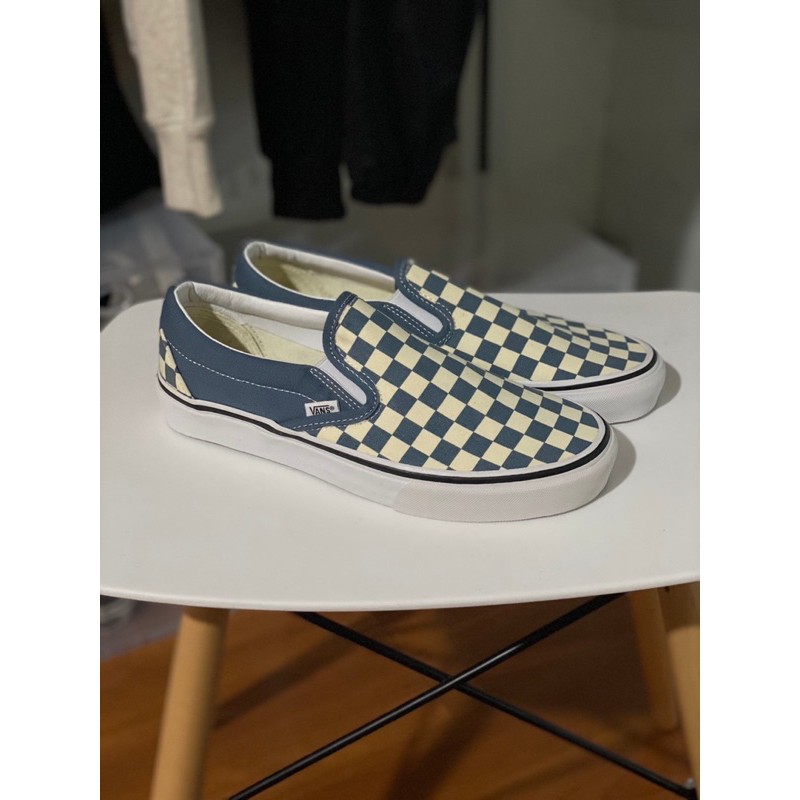 Vans Slip On Checkboard Blue /Mirage