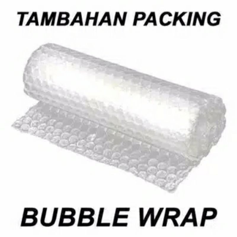 

Tambahan Bubble wrap 30 cm × 20 cm