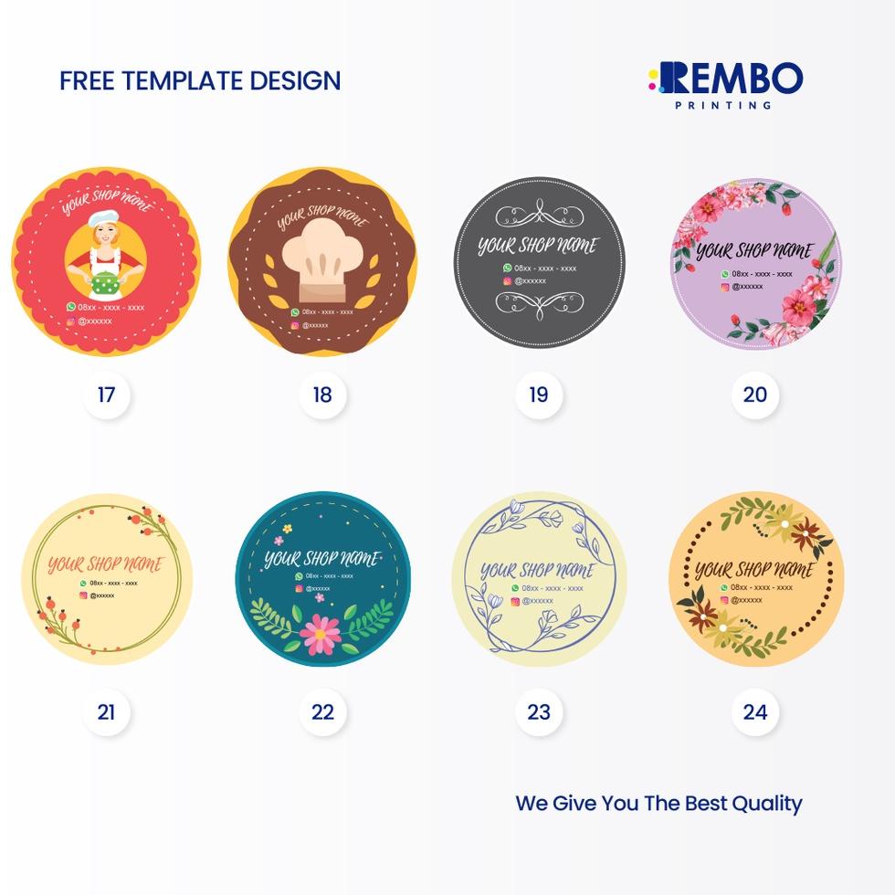 

v68卍 Cetak Stiker Custom *ANTI AIR* Sticker Segel Label Makanan Botol Minuman Kemasan Produk Vinyl A3+