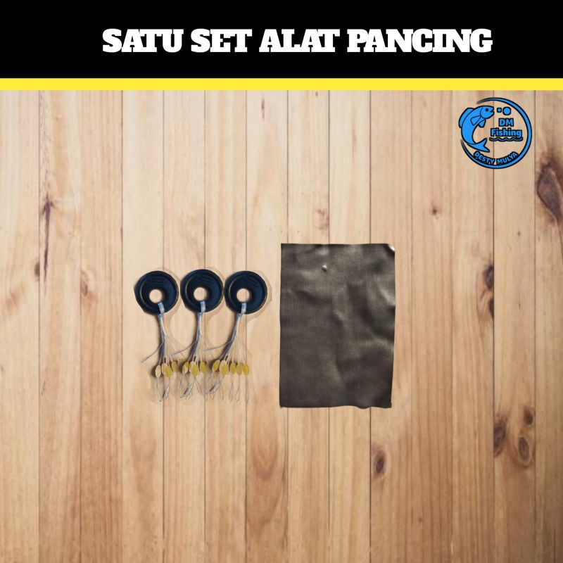 SATU SET ALAT PANCING JORAN REL DAN TAS