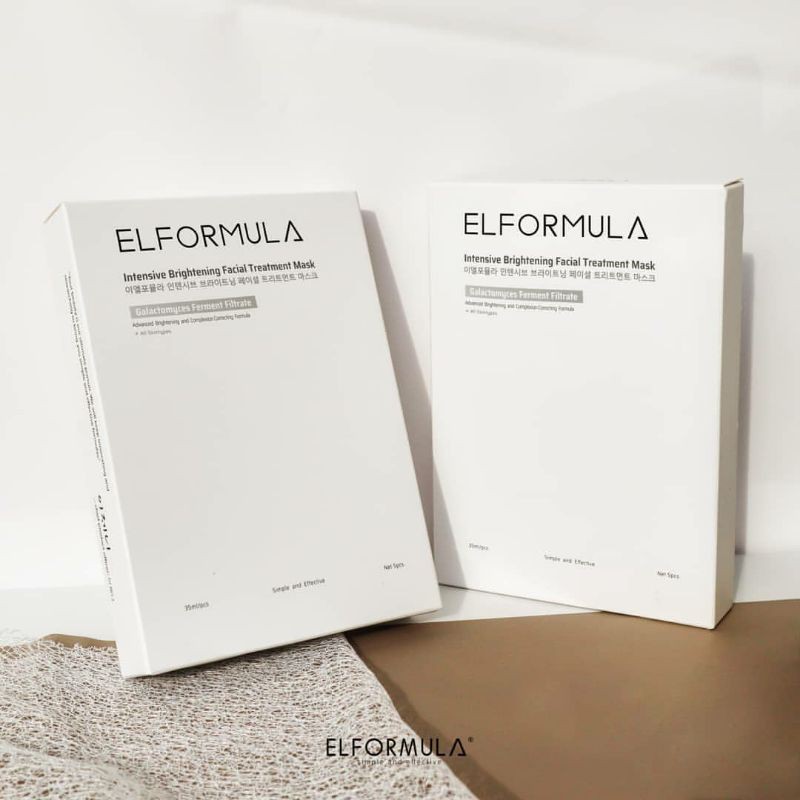 ELFORMULA -  Intensive Brightening Facial Treatment Mask