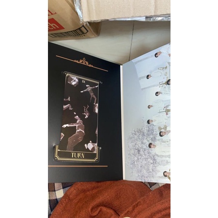 SF9 Turn Over special tarot card & postcard book