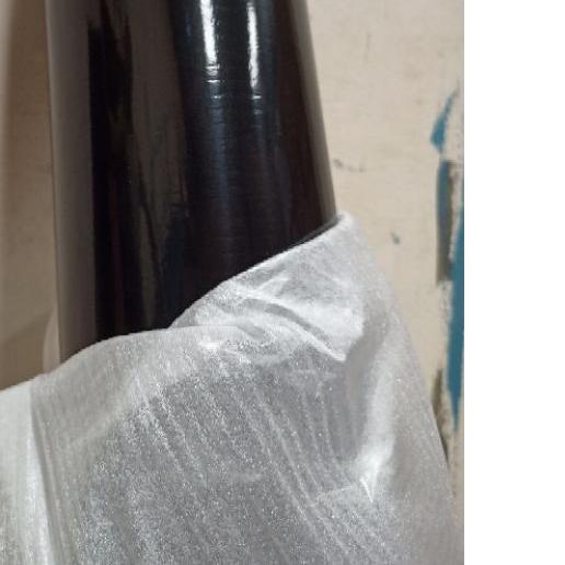 ♗ sticker hitam glossy/sticker mengkilap/skolet glossy/glossy metalic black/sticker motor/lebar 122c