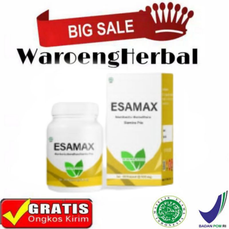 ORIGINAL ESAMAX Obat Herbal Original Suplemen Pria Bpom Esamax
