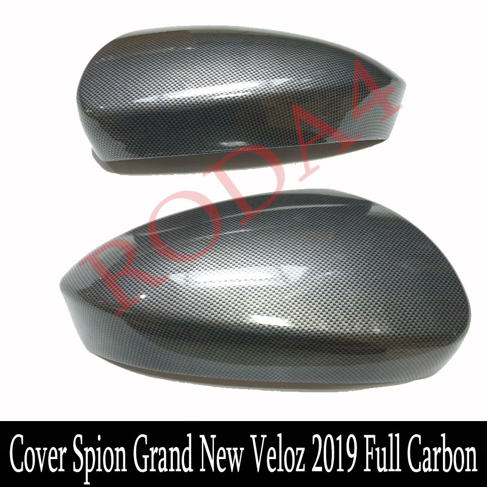 Cover Spion Grand New Veloz 2019 Full Carbon