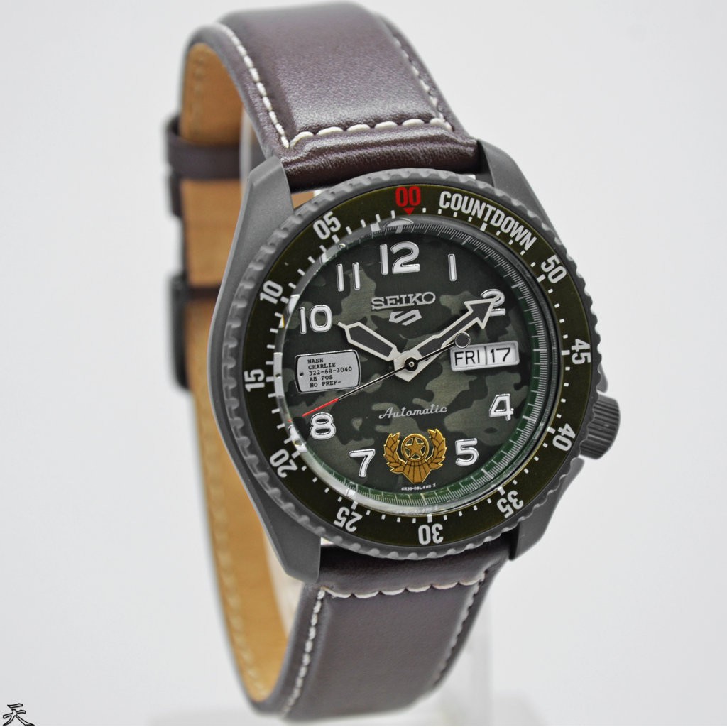 JAM TANGAN PRIA SEIKO Street Fighter GUILE SRPF21K1 Original