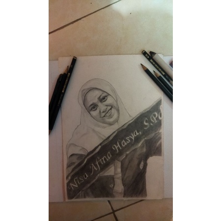 lukisan wajah/sketsa wajah