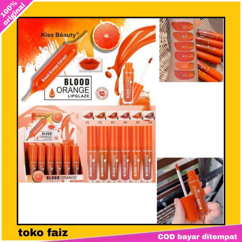 LIPTINT MAYBELLINE NEW YORK Orange Lipglaze Thailand TERMURAH