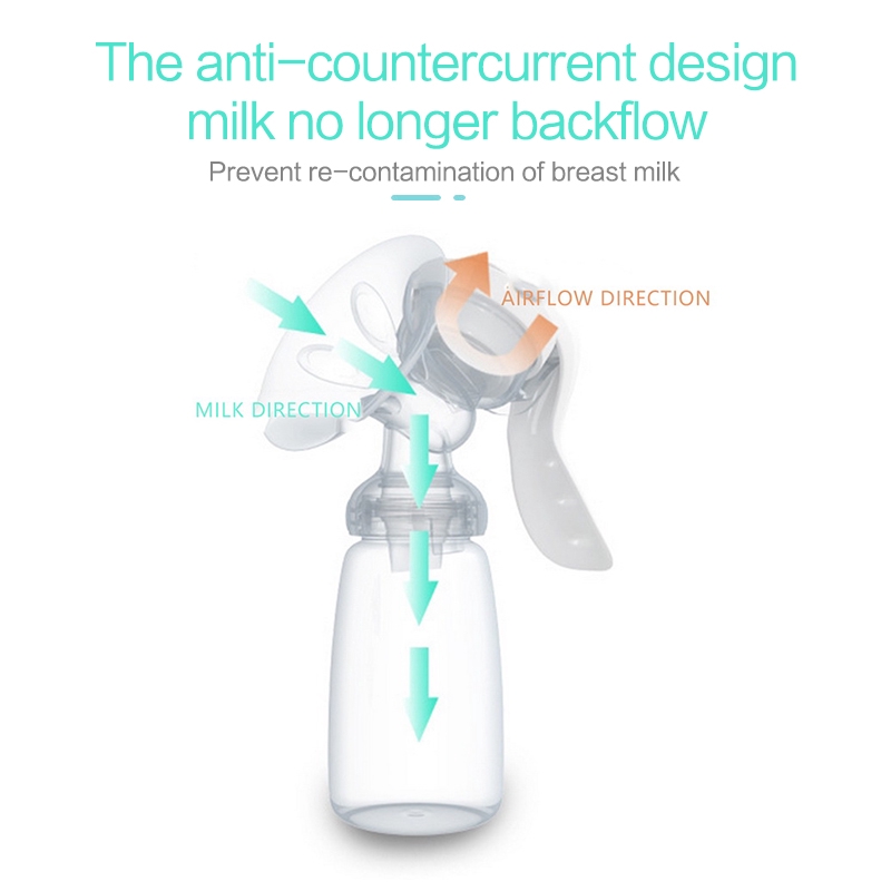 Real Bubee Breastpump Alat Pompa Asi Manual Pompa ASI Murah Berkualitas Breast Pump