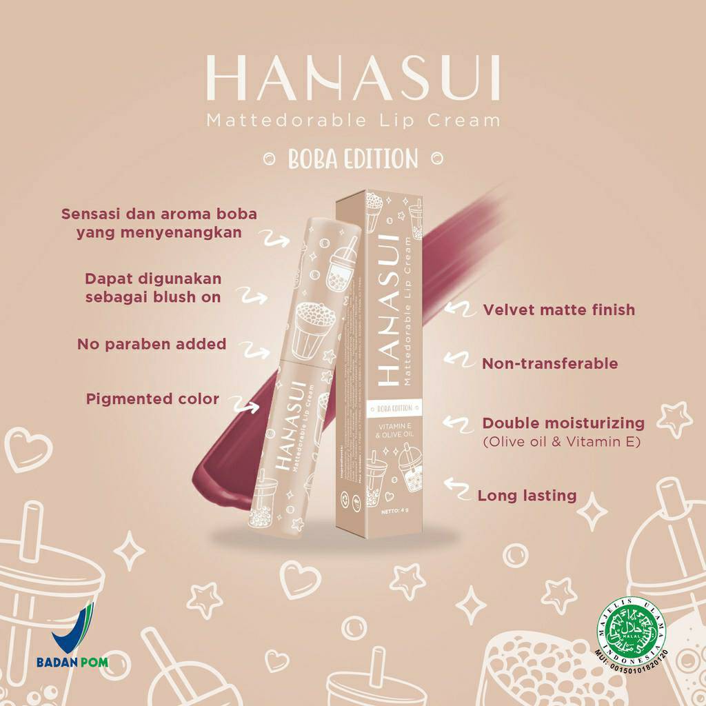 LIP CREAM HANASUI BOBA