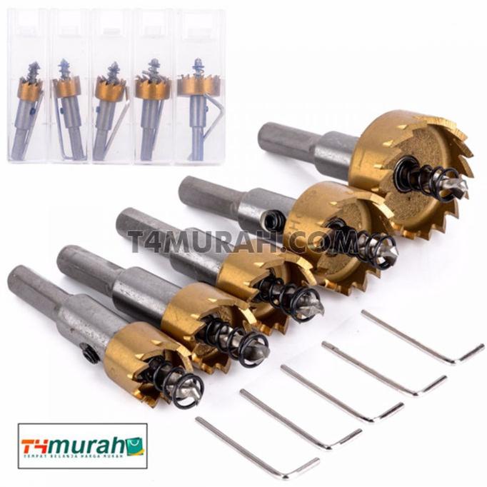 Hole Saw Besi Set Mata Bor Pelubang Besi
