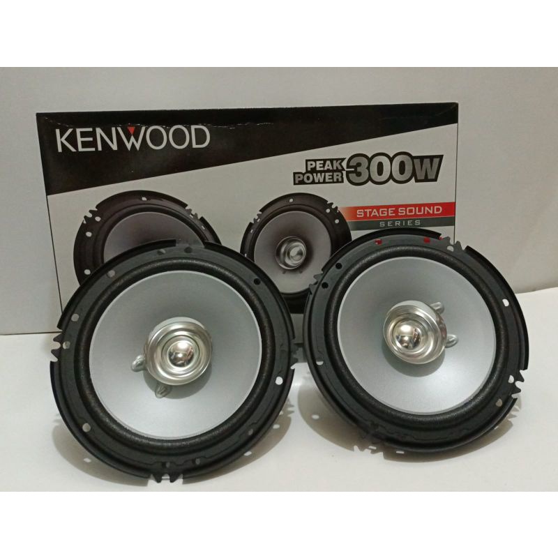 speaker Kenwood kfc-1656 sepasang speaker 6 inch