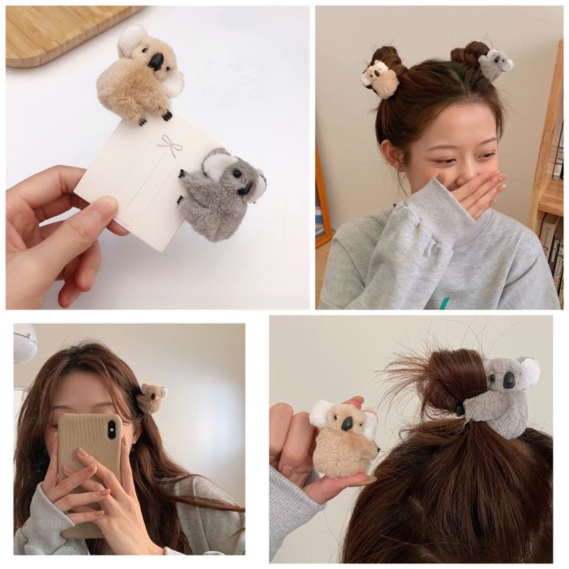 JEPIT RAMBUT KOALA KOREA TERBARU LUCU IMUT