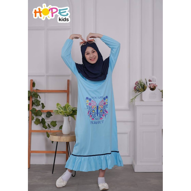 Gamis anak SET GAMIS HIJAB by HOPE KIDS*