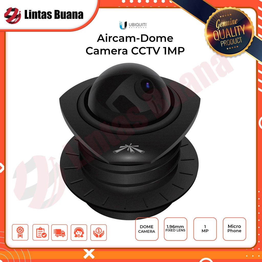 Ubiquiti Aircam-Dome Camera CCTV 1MP