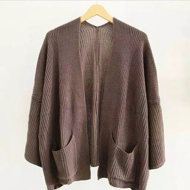 LOCCY CARDI Oversize / Baju Rajut Wanita / Kardigan Rajut Wanita / Baju Kardigan Wanita Cardi Rajut