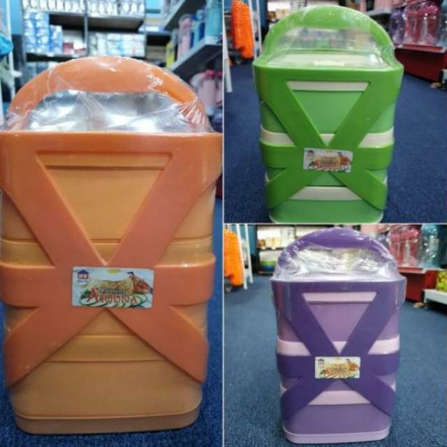 Rantang plastik 3 susun