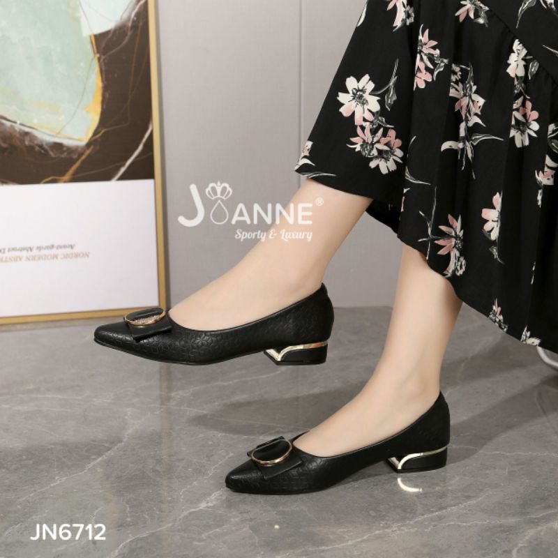 RESTOCK!! JOANNE Heels Pump Shoes Sepatu Kerja Wanita JN6712