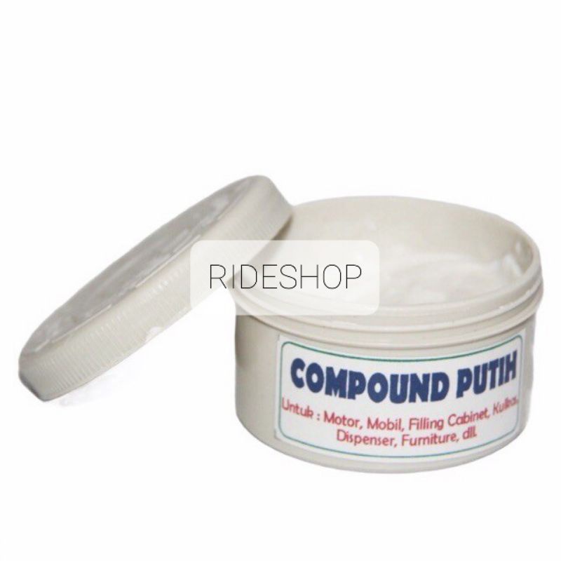 compon compound putih motor/ mobil penghilang baret mengkilap