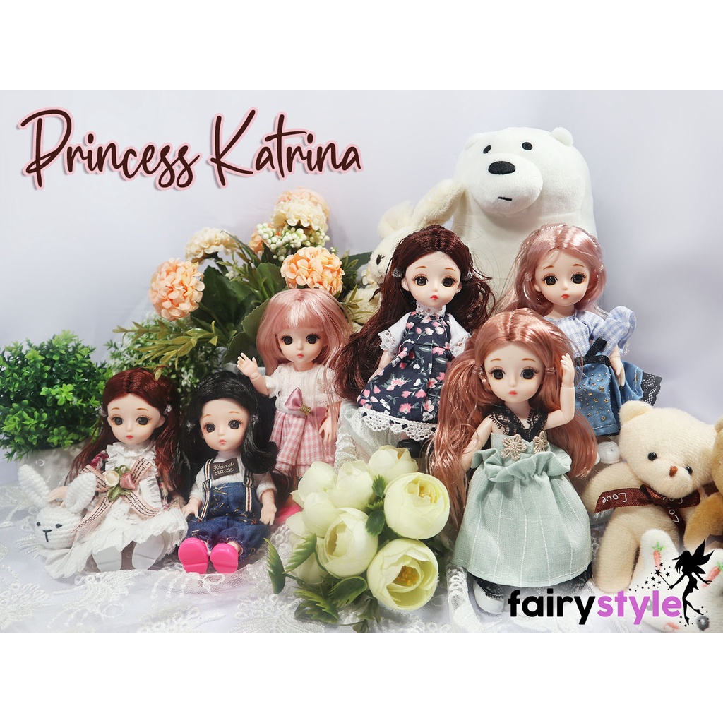 Boneka BJD Pivotal 15cm Little Princess Katrina