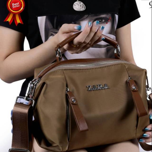 ZARA home women vintage style genie double zipper parasut