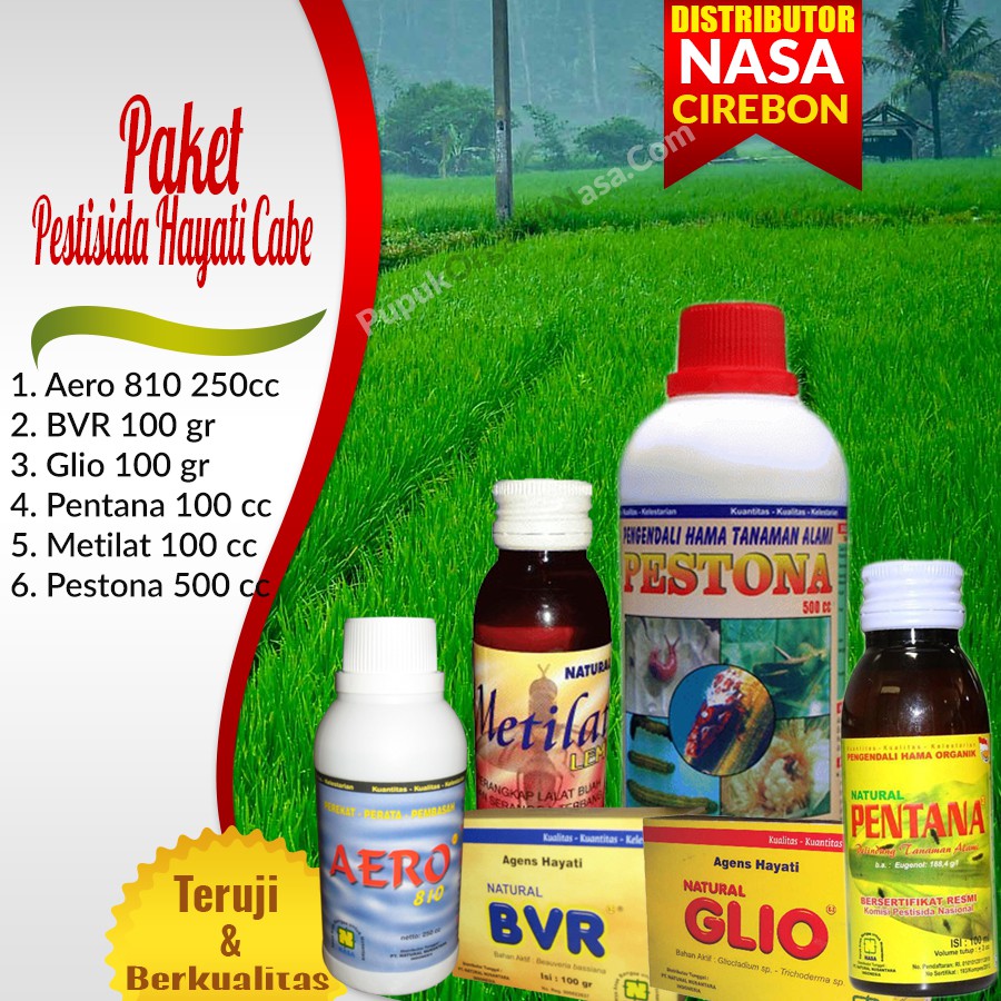 Paket Pestisida Cabe Nasa